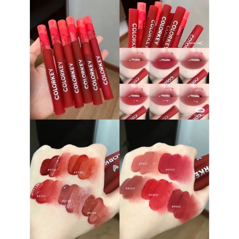 🐰 Son Bóng/ Lì COLORKEY Thỏ Đỏ Phiên Bản Giới Hạn 2023 🐰