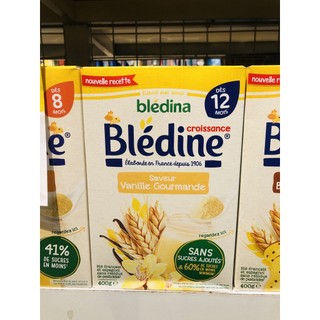 Bột Pha Sữa Bledina 400g 12m vani Gourmand date 05.2025