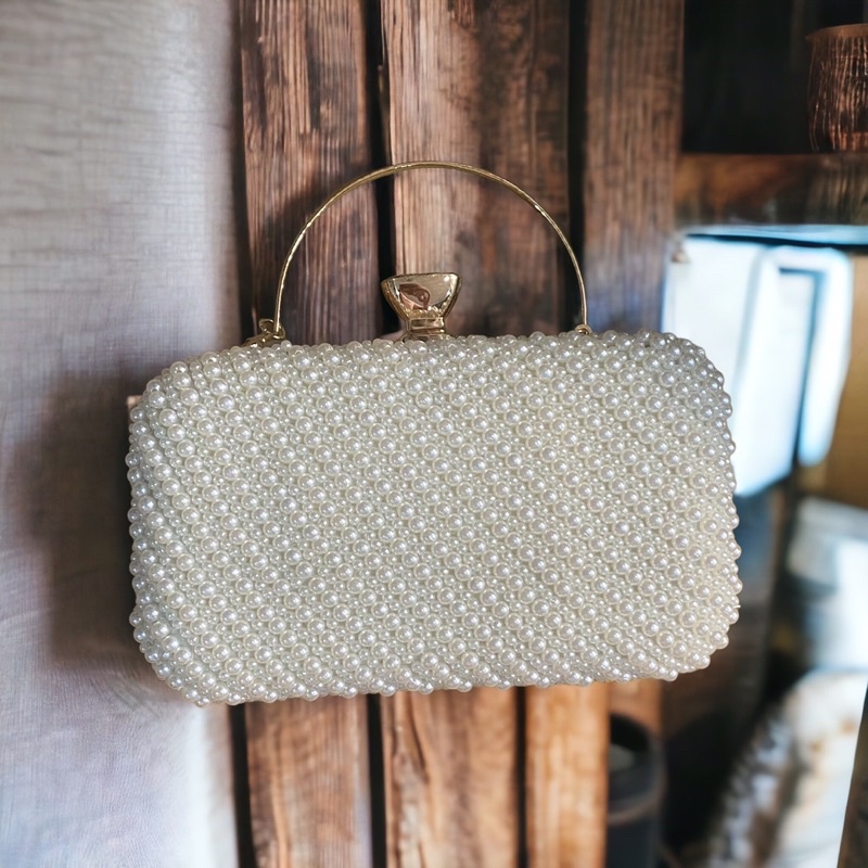 Bóp Đầm Đeo Vai Kết Hạt Thủ Công Cao Cấp