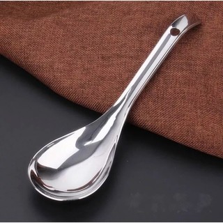 Muôi múc canh inox dày đẹp có lỗ treo tiện lợi HQ