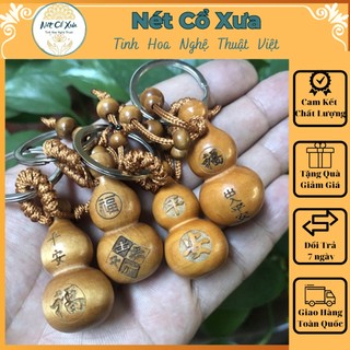Móc khoá hồ lô nhỏ đẹp may mắn