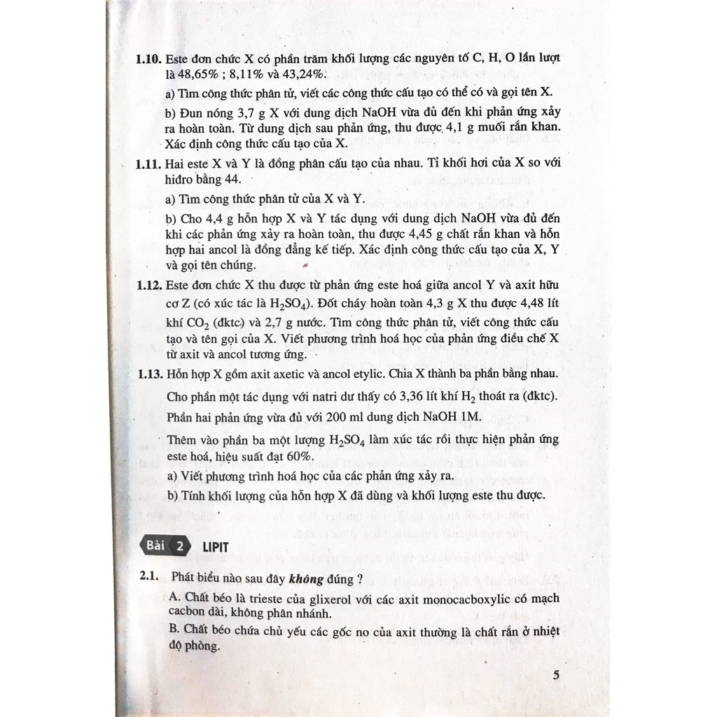 Sách - Bài tập Hóa học 12 -NXB Giáo dục -Bán kèm 1 bút chì