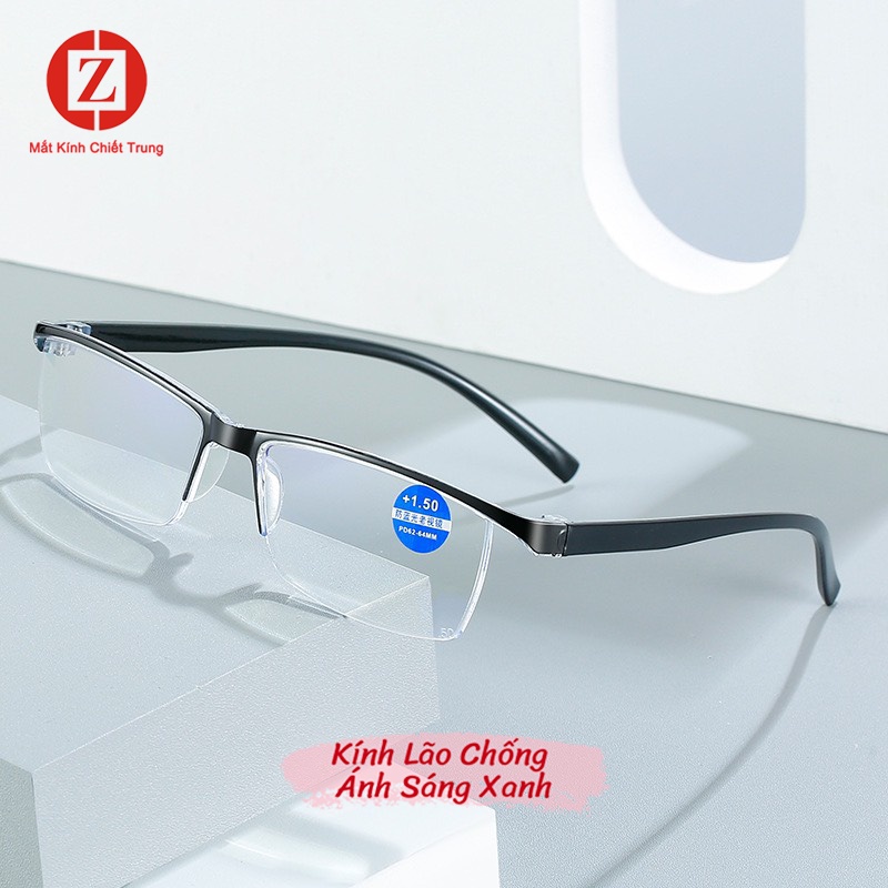Kính lão có độ viễn dành cho người già, giá rẻ, gọng dẻo siêu bền mã H8616