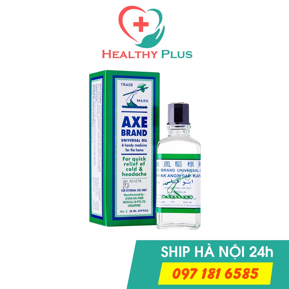 ✔️️️Mua10+1 Dầu gió trắng hiệu Cây búa Singapore