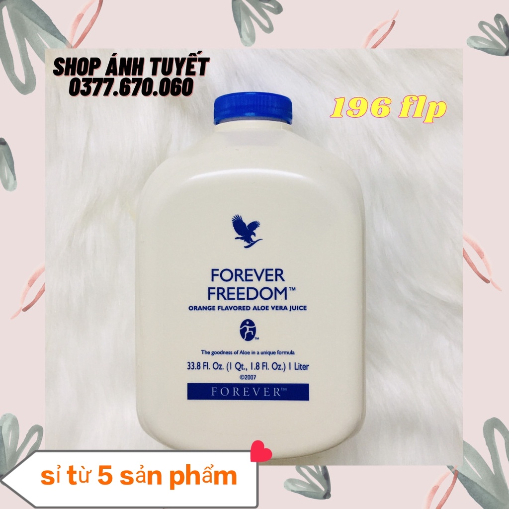 Nước Dinh Dưỡng Hỗ Trợ Xương Khớp Forever Freedom #196Flp. 1 Lít. Sản Phẩm Lô Hội.
