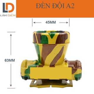 Đèn Đội Đầu Pin Sạc Led Siêu Sáng A2 choá 5cm nhỏ gọn 2 chế độ sáng