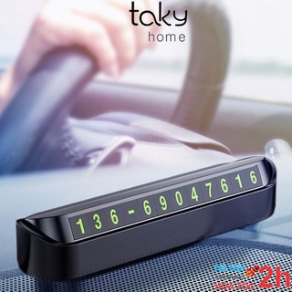 Bảng Báo Số Điện Thoại Gắn Taplo Xe Ôtô, Bảng Điện Thoại Tiện Dụng và Văn Minh, Báo Mọi Người Biết Số ALO. TakyHome 9200