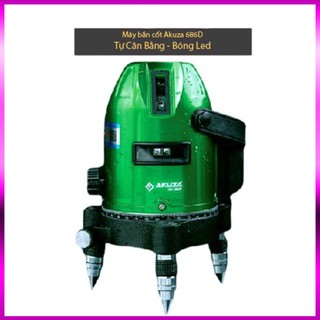 Máy lazer cân bằng,Máy bắn cốt 5 tia xanh Akuza 686D bắn cốt cân mực chính xác