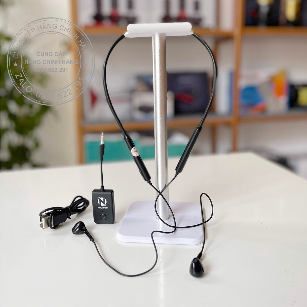 Tai nghe hát live không dây NMC0707 bắt xa PIN KHỎE