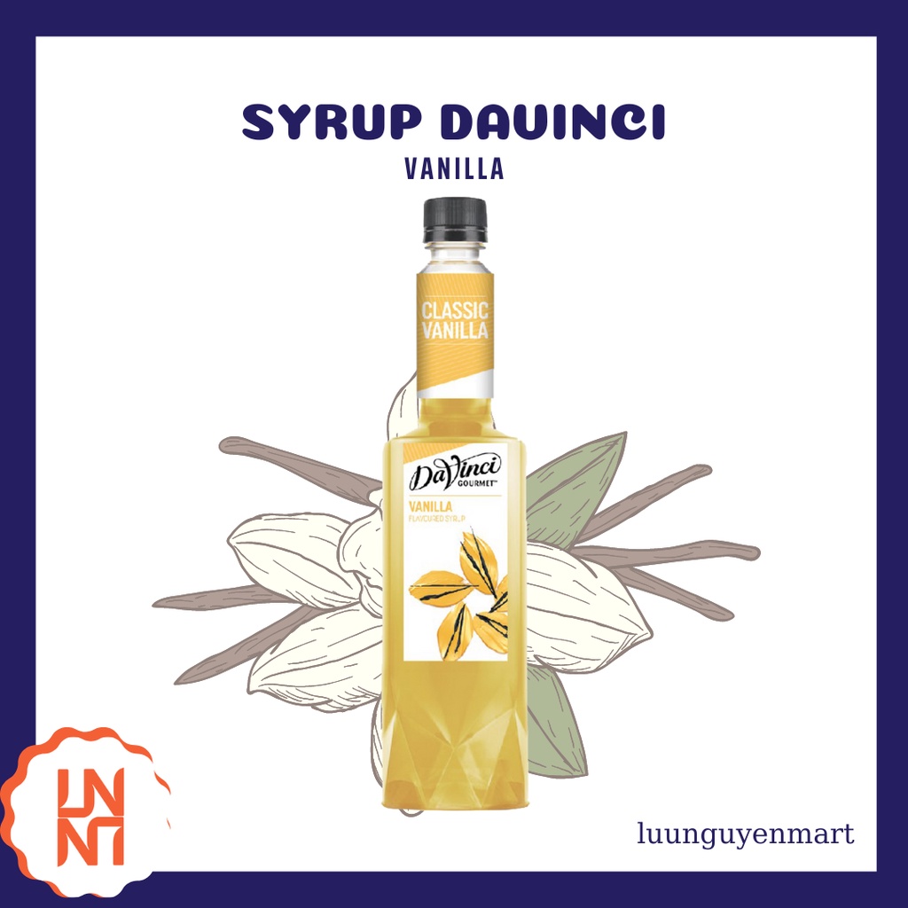 Siro/ Syrup Davinci Vanilla 750ml