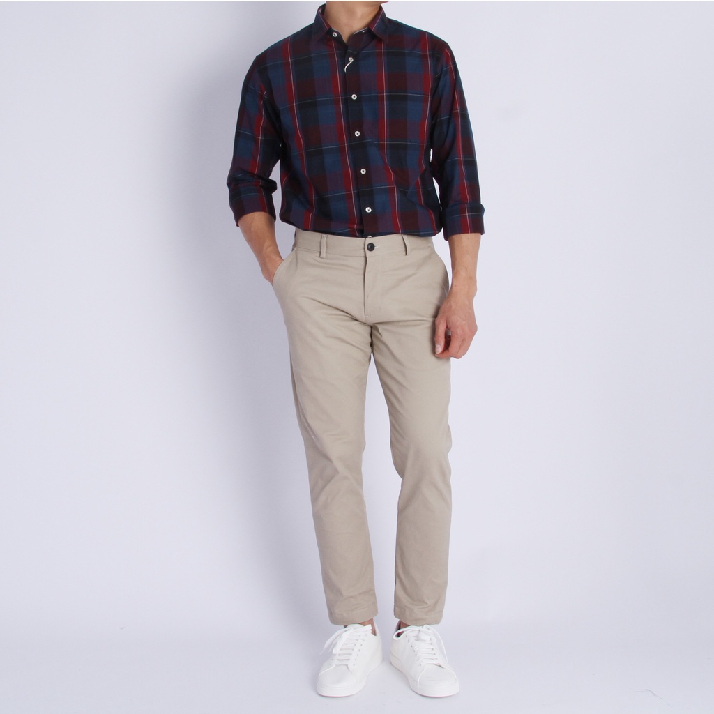 Áo sơmi nam dài tay kẻ cao cấp DICYDE VI1.BH.D.UD.21 trẻ trung