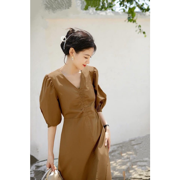 VÁY XÒE NHÚN NGỰC CAO CẤP