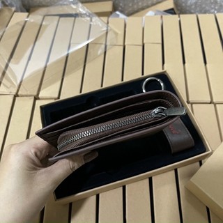 ví L.evis nâu full box túi giấy