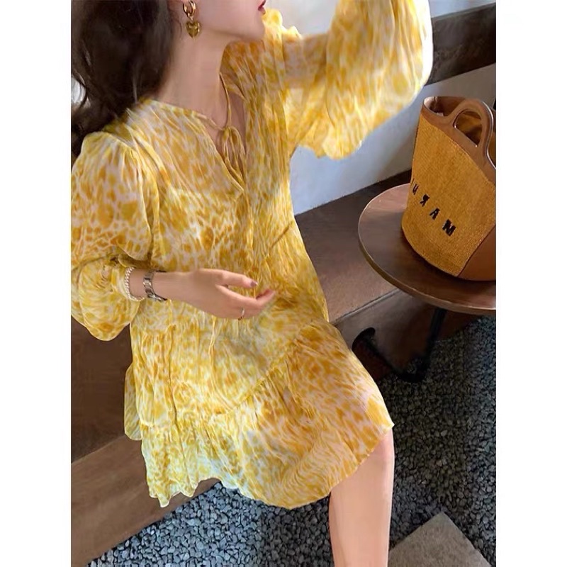 Đầm baby doll voal