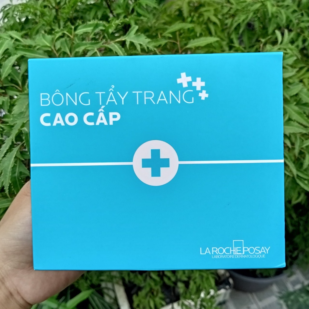Bông tẩy trang NEW COTTON BOX La Roche-Posay 80 Miếng