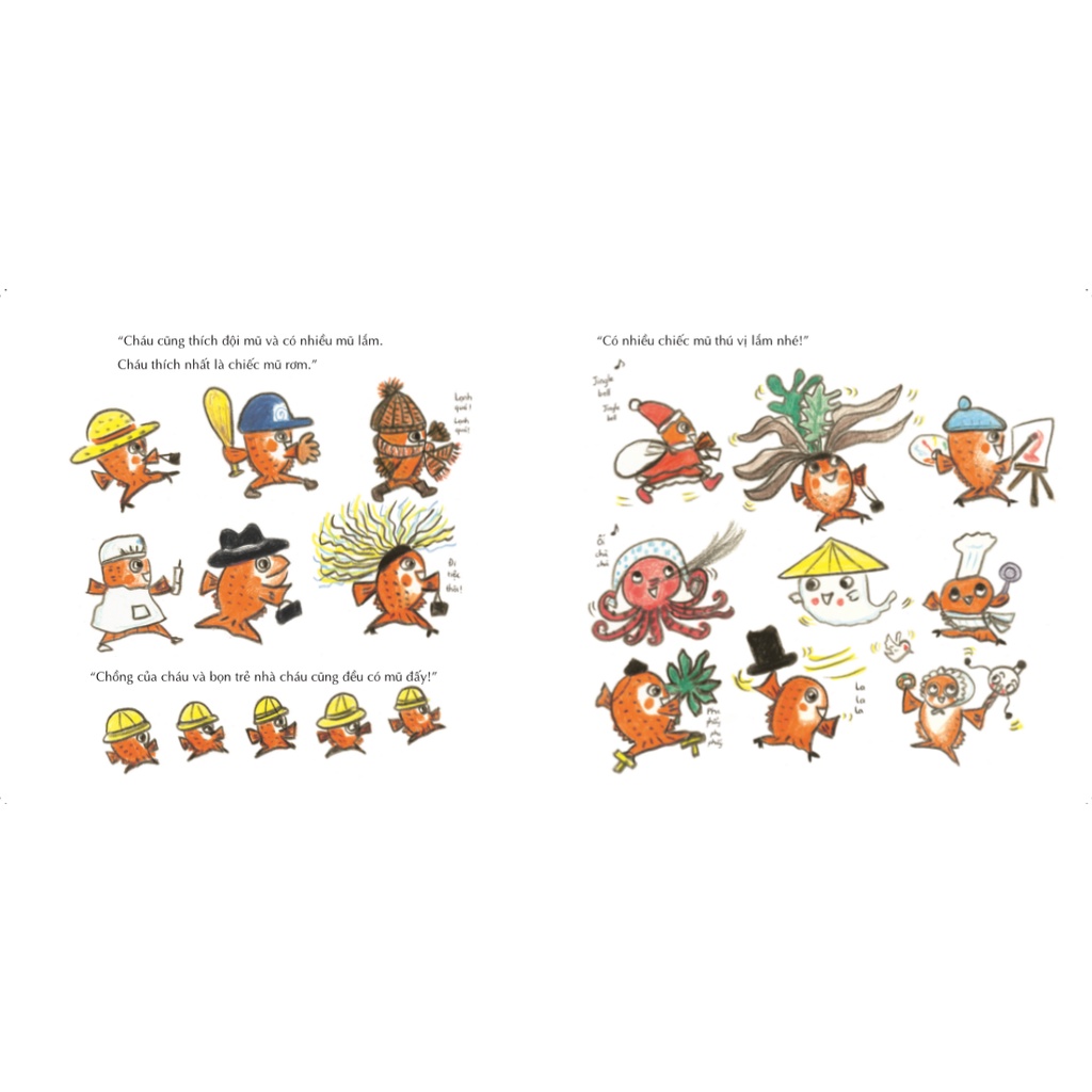 Sách Ehon Phát triển quan sát cho bé 3 6 tuổi - Combo cô cá Taiko (Tranh truyện ehon Nhật Bản cho bé) | BigBuy360 - bigbuy360.vn