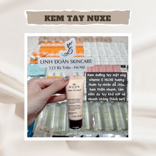 Kem dưỡng da tay Nuxe Pháp 30ml dưỡng da tay mềm mịn
