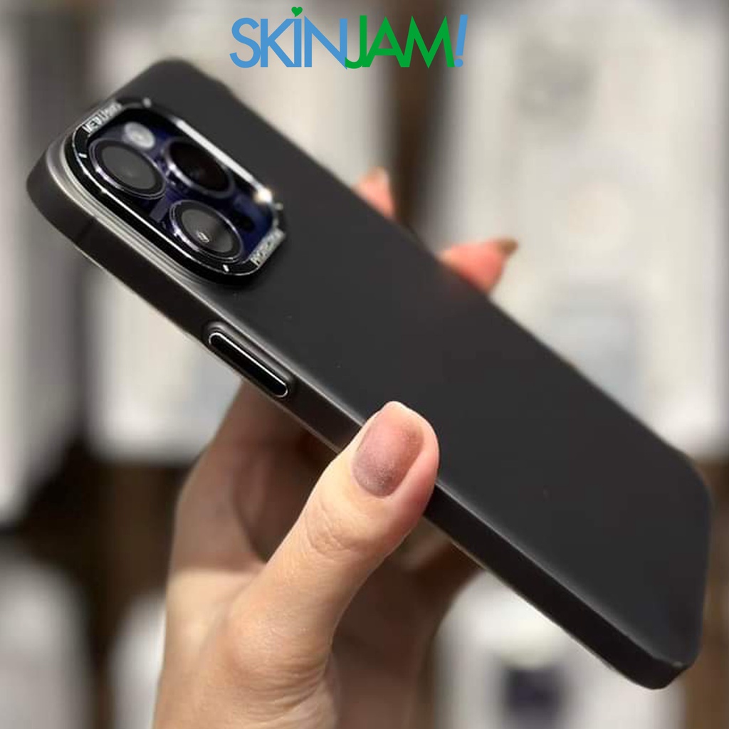 Ốp Siêu Mỏng XM Bảo Vệ Camera, Nút Bấm Dễ Dàng, Lưng Nhám Chống Vân Tay iP 14Promax/ 14Pro/ 13Promax/ 12Promax