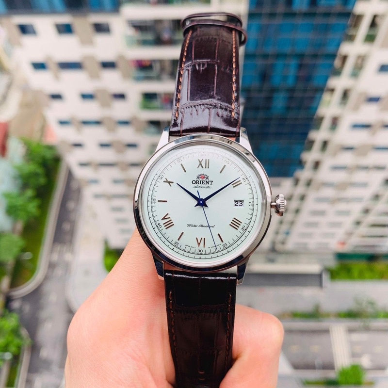 Đồng hồ nam dây da Orient Bambino FAC00009W0