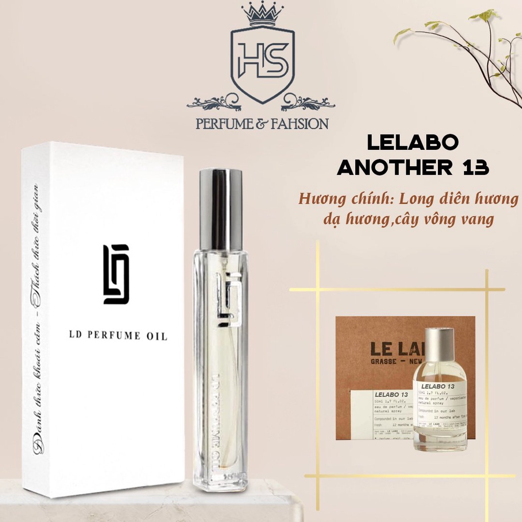 Nước Hoa Nam Nữ Pháp L.elabo Another 13  Quyến Rũ [ CHÍNH HÃNG ] - Tinh Dầu Thơm LD Perfume Oil Lưu Hương 12 Tiếng