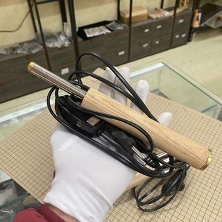 mỏ hàn chỉnh nhiệt gắn đầu ke viền, logo ( máy nhiệt cầm tay) - dụng cụ làm đồ da handmade