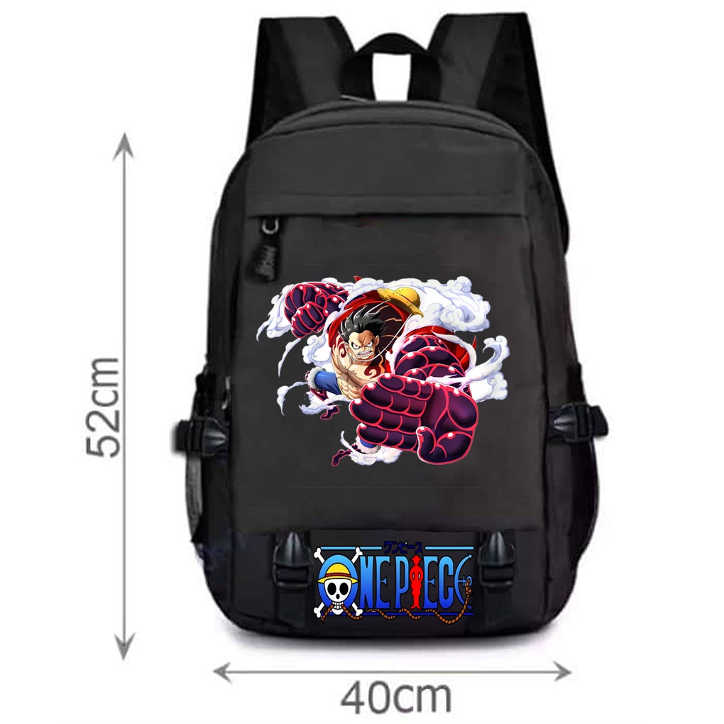 Balo Anime One piece  FREESHIP  Cặp Luffy Đảo hải tặc dành cho cả nam vầ nữ giá rẻ