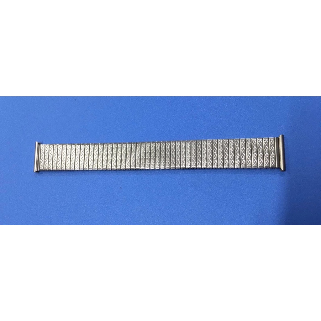 Dây chun dây thun đồng hồ Bambi đầu ngang size 20 hàng si nhật đã qua sử dụng còn đẹp