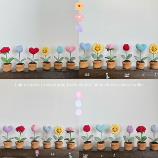 Chậu hoa để bàn size 15cm. đứng được
