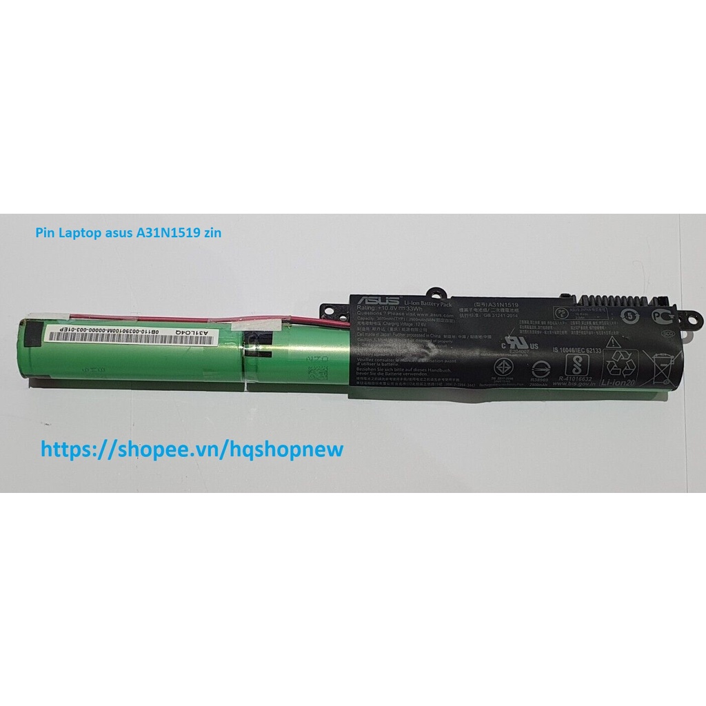 ⚡️[Pin zin] Pin Laptop asus A31N1519 zin