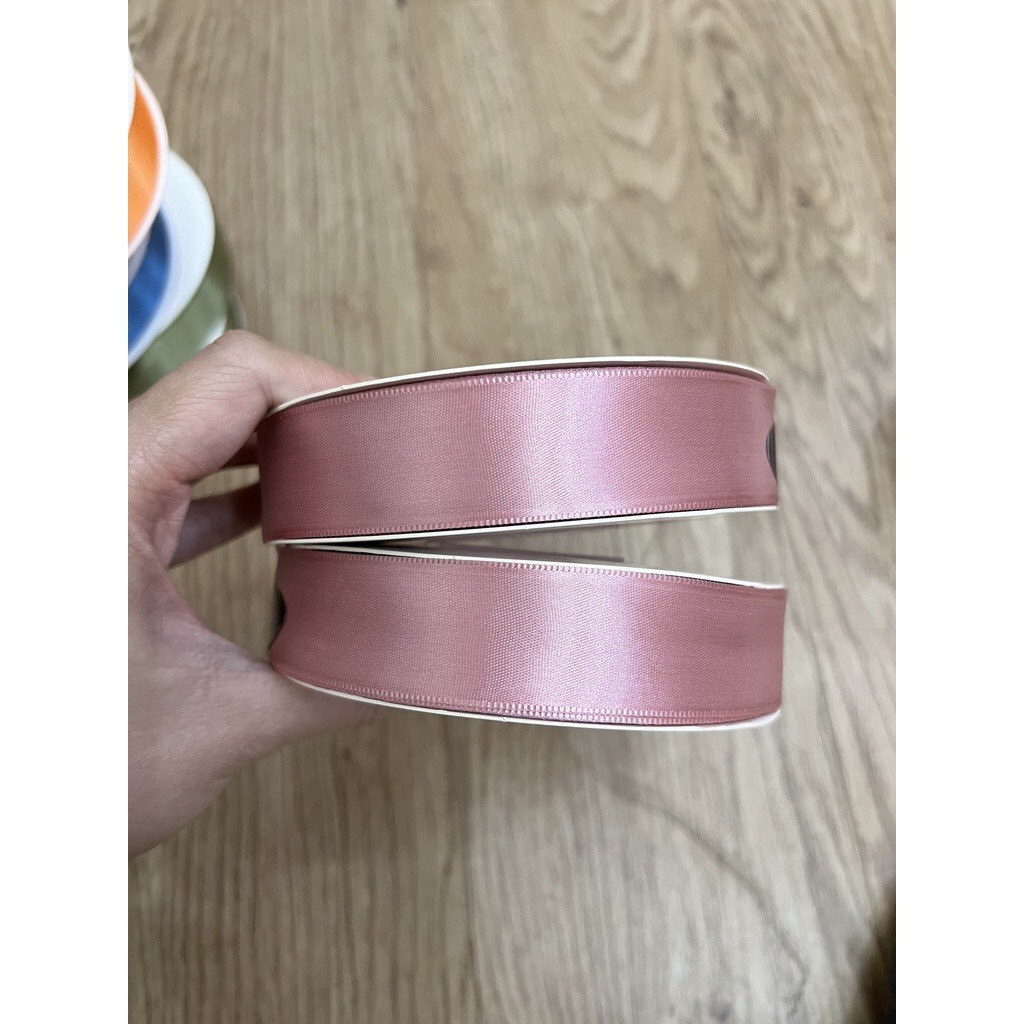 Ruy Băng Lụa bản 2,5cm_Cuộn 45m -Loại Đẹp