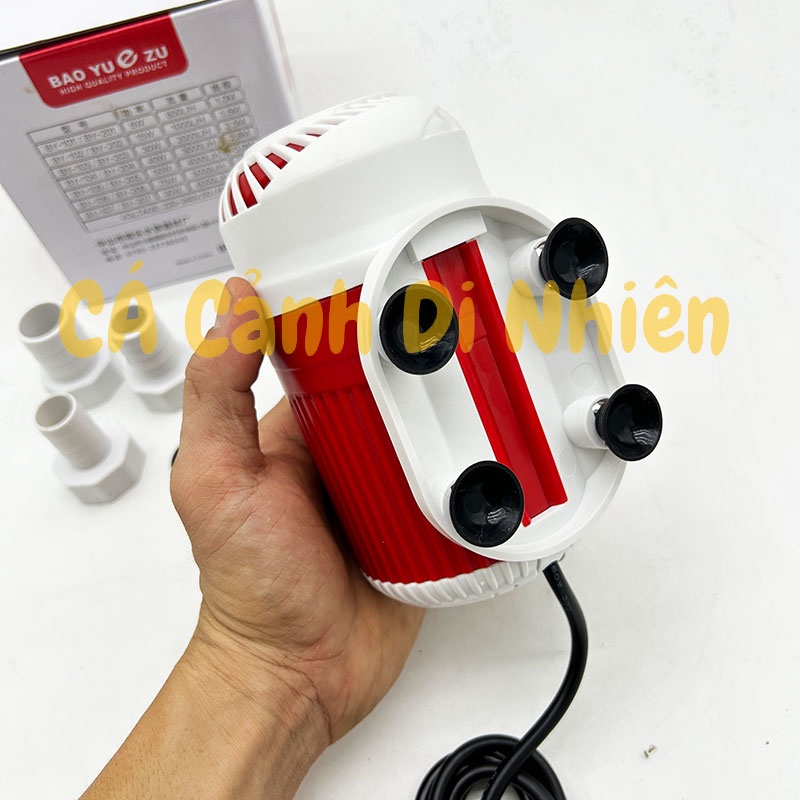 Máy bơm nước Baoyu 40W BY-104 bơm lọc nước cho hồ bể cá cảnh trục sứ