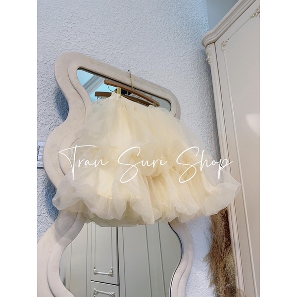 Đầm Ống Tơ Xốp Bí 2 Lớp Có Lót Quần