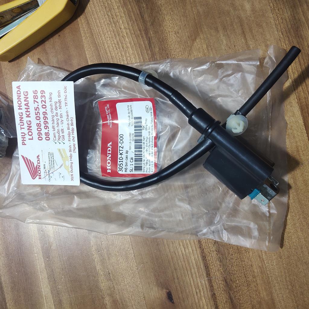 Mô bin cao áp (mô bin sườn) SH 125 / SH 150 Ý (2009-2011) (Mã phụ tùng 30510KTZD00)