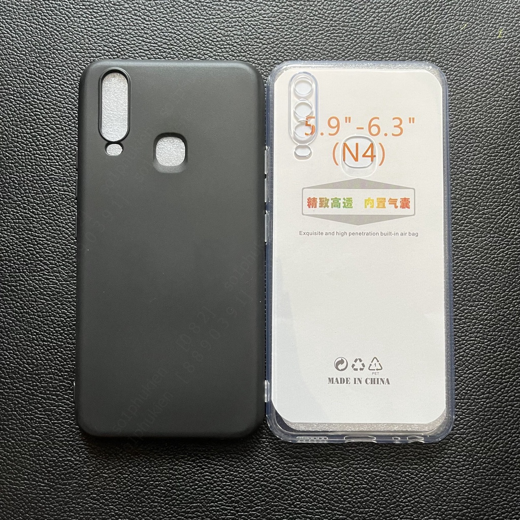 Ốp lưng Vivo Y17/Y3/Y15/Y12/U10/U3X/Y11 2019/Y12I loại dẻo đen TPU và loại dẻo trong bảo vệ cam bền đẹp