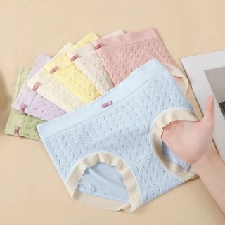 Quần lót cotton dệt kim kháng khuẩn, co giãn đàn hồi 1194