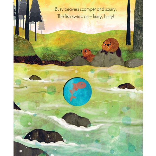 Sách - Dòng sông, hành trình vĩ đại về biển cả - Picture book song ngữ Việt Anh cho trẻ từ 0 đến 6 tuổi