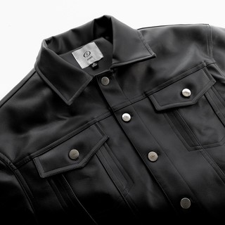 Áo khoác da ONER "Hinge Leather Jacket" da PU cao cấp