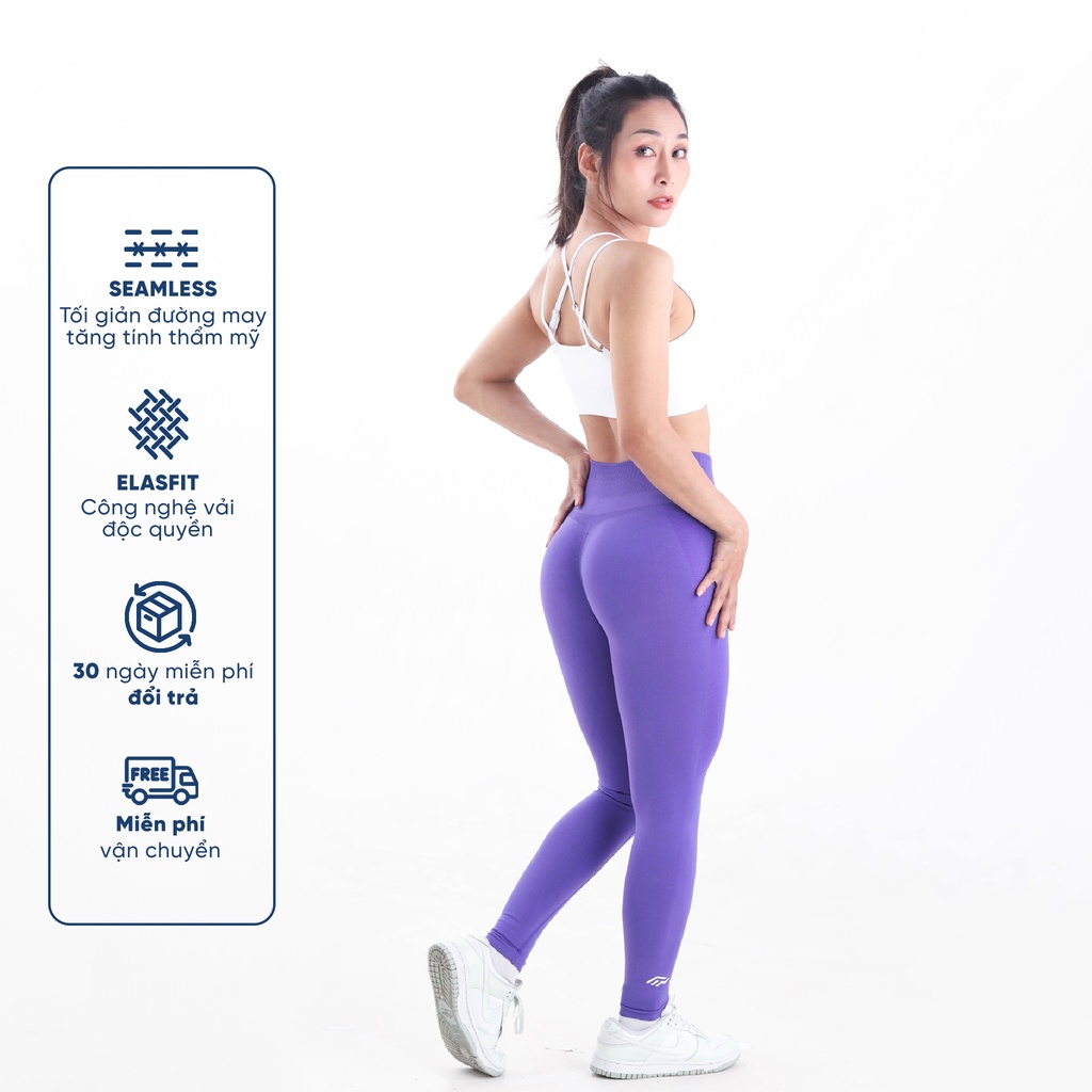 Quần tập Gym legging nữ chun mông tôn dáng FitYouAll Sky Collection