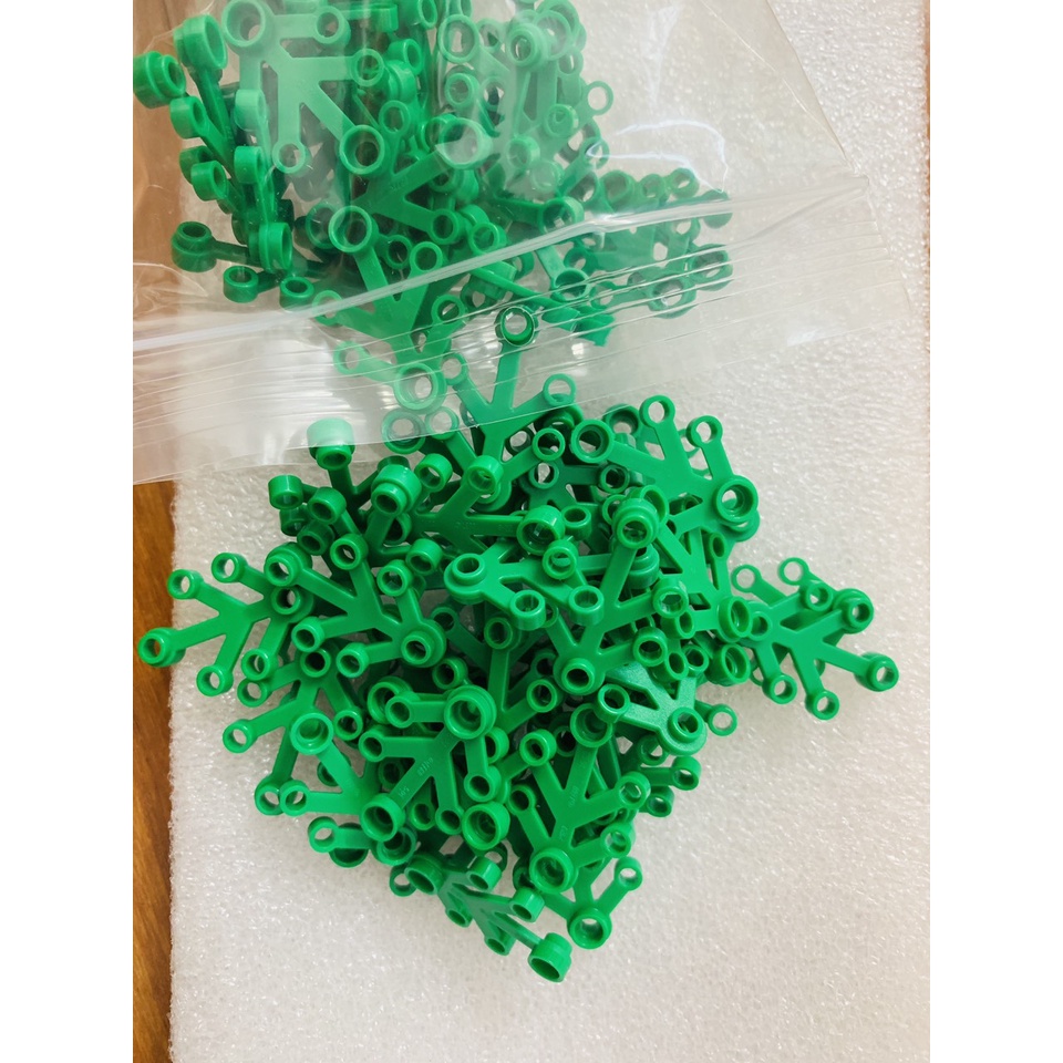 Sẵn-Lá Lego nhỏ 4 x3 / Lego Part 2423: Plant Leaves 4 x 3