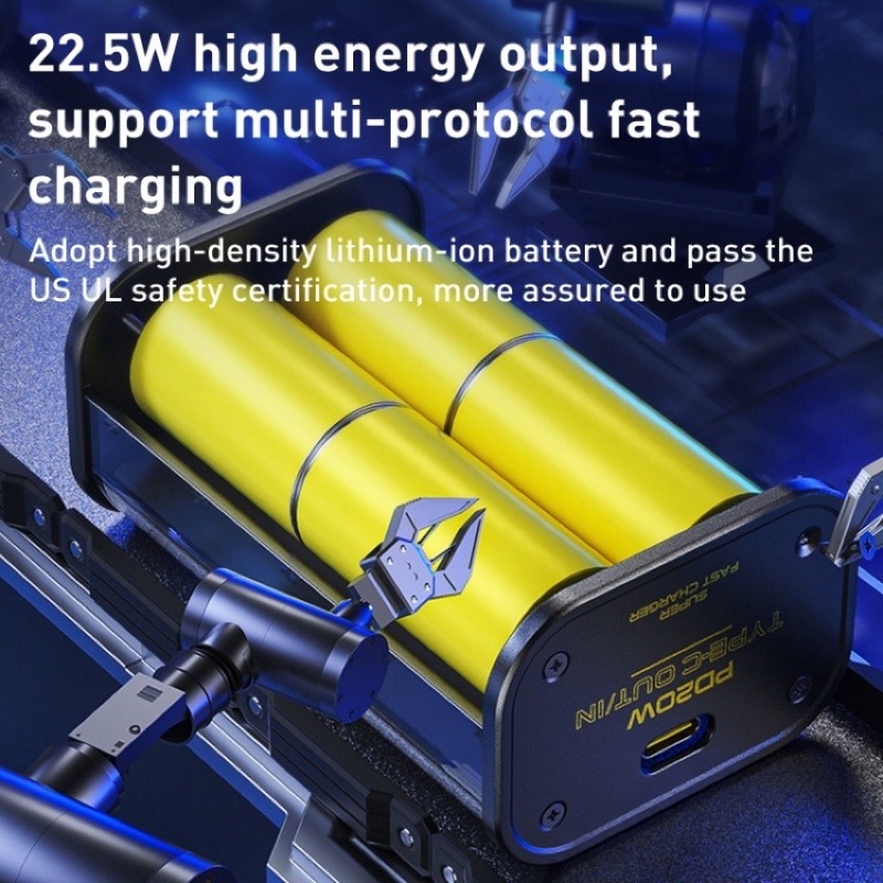 Sạc dự phòng Wekome WK có hỗ trợ sạc nhanh 22.5w 10.000mah  và 20.000mAh