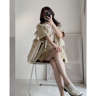 A075 Áo blazer cộc tay AUDREY