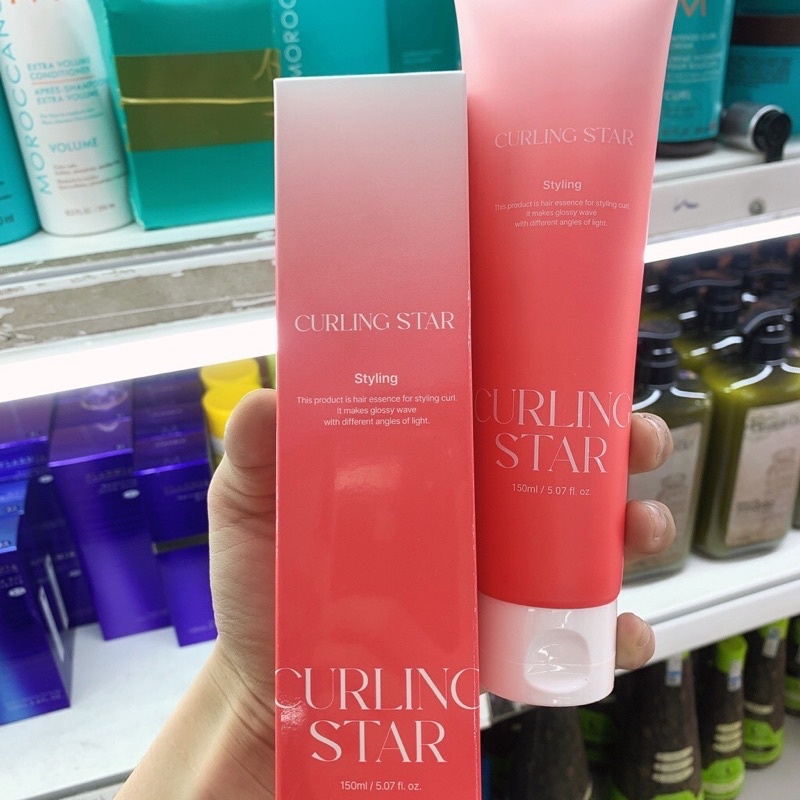 Gel Obsidian Cho Tóc Uốn Xoăn Tự Nhiên Curling Star - Natual Curling Star 150ml - HSG191