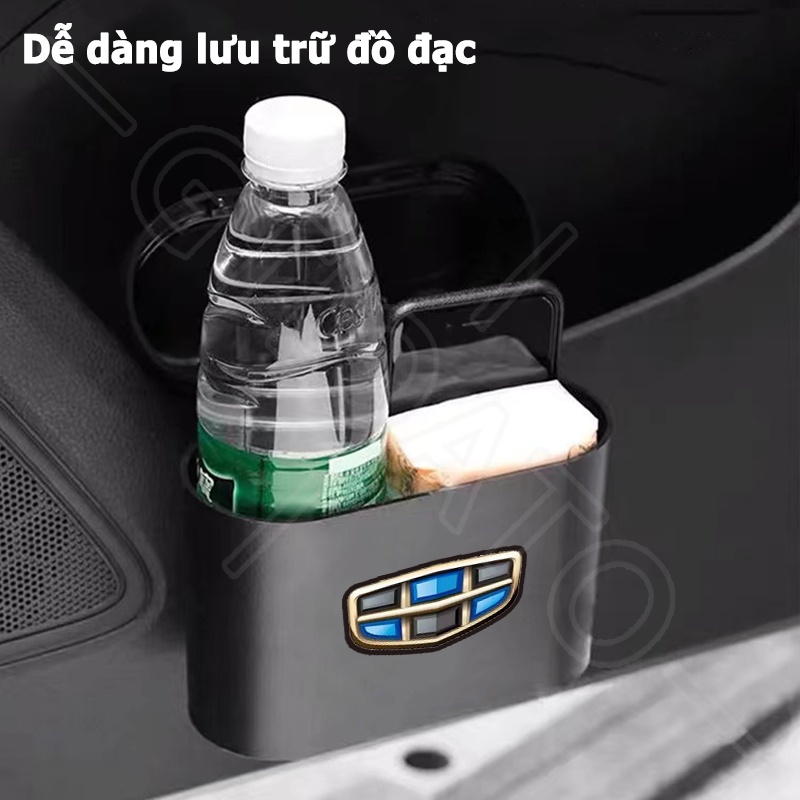 GTIOATO ThùNg ĐựNg RáC Xe HơI TiệN LợI ThùNg RáC TrêN Xe Ô Tô ThùNg RáC Oto Mini ĐựNg Đồ Ô Tô Cho Geely Okavango Coolray Emgrand Azkarra