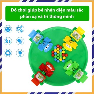 Đồ chơi trẻ em ếch ăn kẹo cho cả gia đình 4 người chơi - Đồ chơi tương tác trẻ em