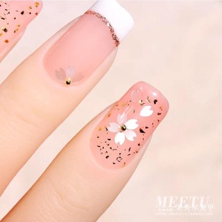 Hũ phụ kiện hoa trang trí móng nail