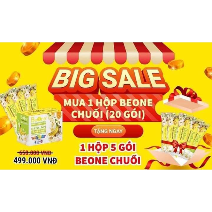 Sữa ngủ cốc dinh dưỡng BEONE vị chuối mới