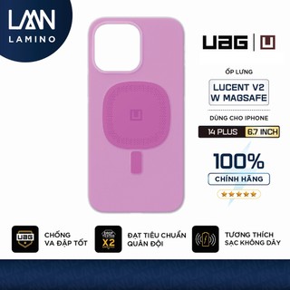 Ốp lưng uag lucent v2 w magsafe cho iphone 14 plus lamino