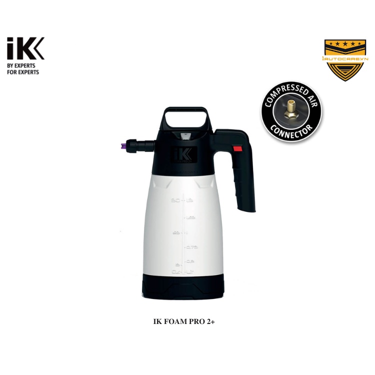 IK Foam Pro 2+ - Bình xịt tạo bọt chuyên dụng 1,9L