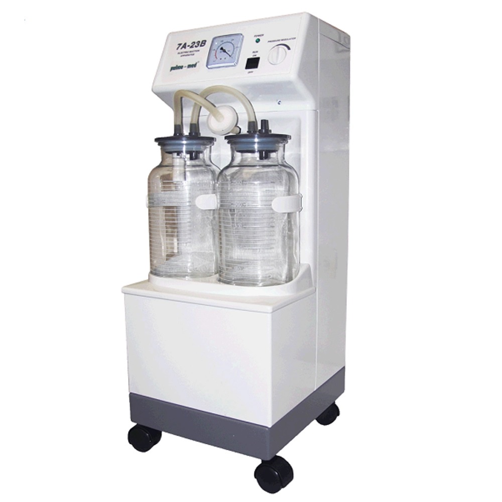 Máy Hút Dịch 2 Bình Công Suất Lớn YUWELL 7A-23B - Nhập Khẩu Chính Hãng - Bảo Hành 2 Năm