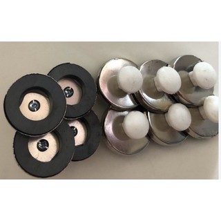 Nam châm hít bảng từ có núm tay cầm 3 size nhỏ vừa lớn đường kính 16mm, 27mm, 33mm - 4 cục